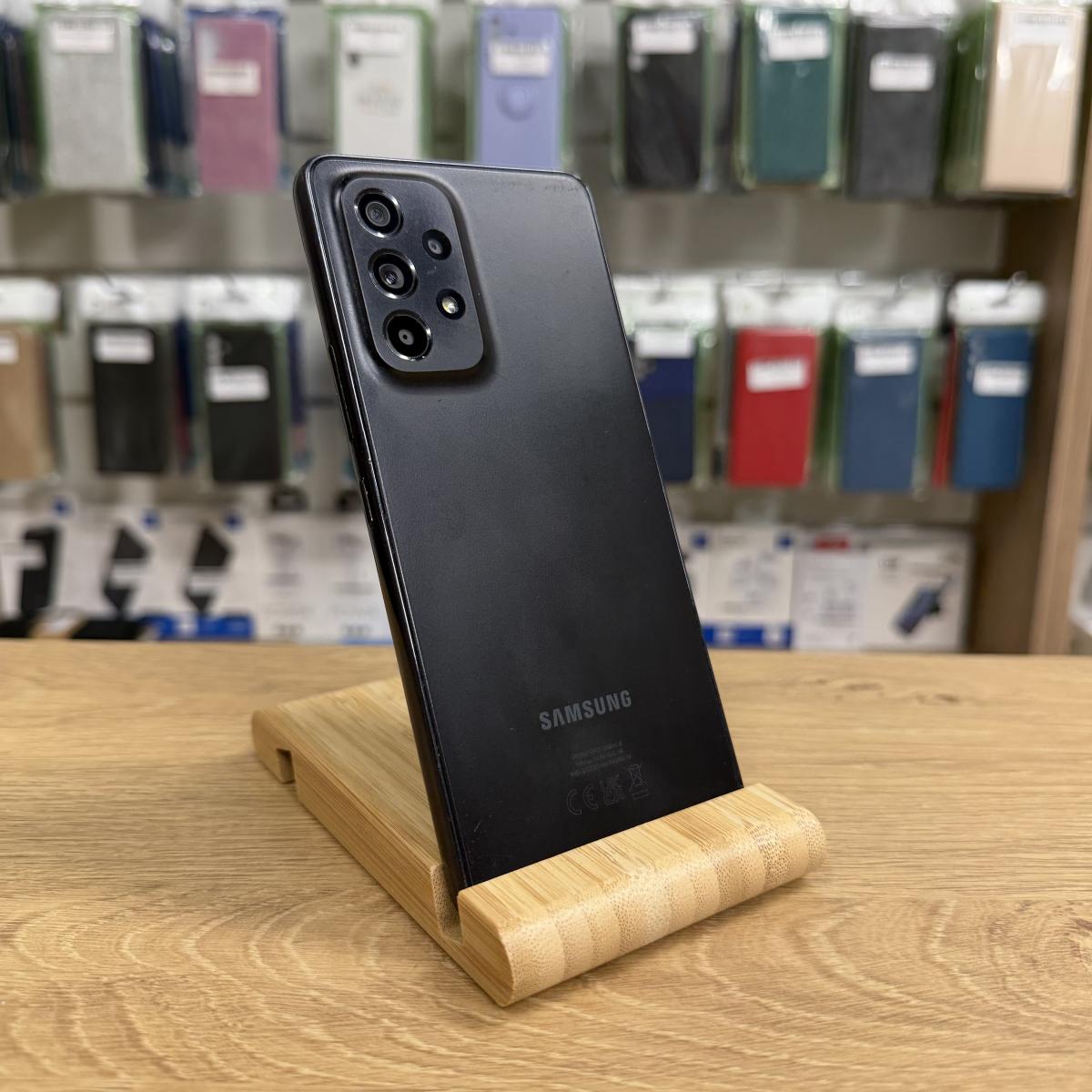 Samsung Galaxy A53 5G Kártyafüggetlen 128 GB, 12 hó garancia, Újszerű