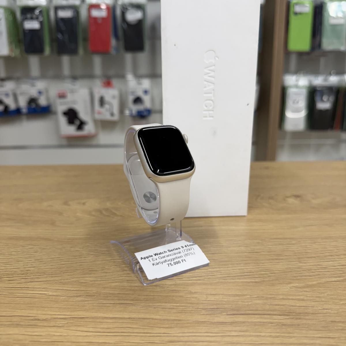 Apple Watch Series 9 Kártyafüggetlen, 12 hó garancia, Újszerű