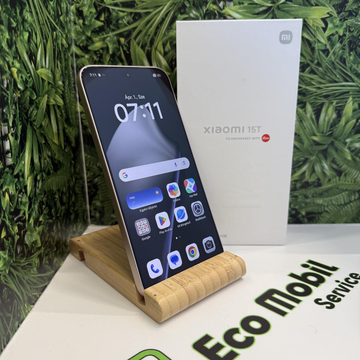 Xiaomi 15T Kártyafüggetlen 256 GB, 12 hó garancia, Újszerű