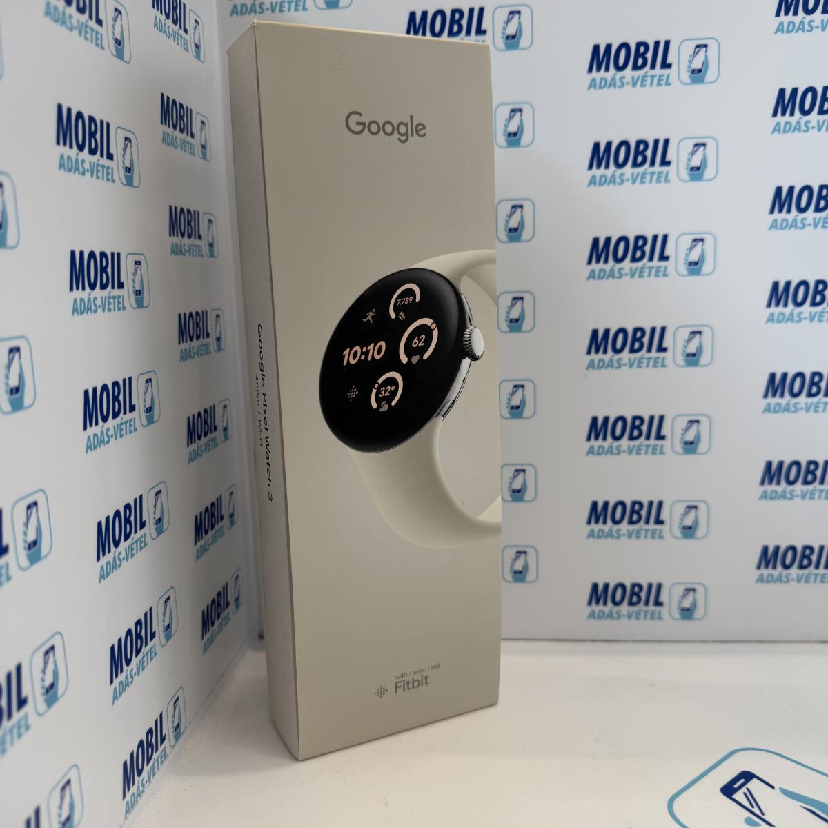 Google Pixel Watch 3 Bluetooth, 12 hó garancia, Új, Bontatlan