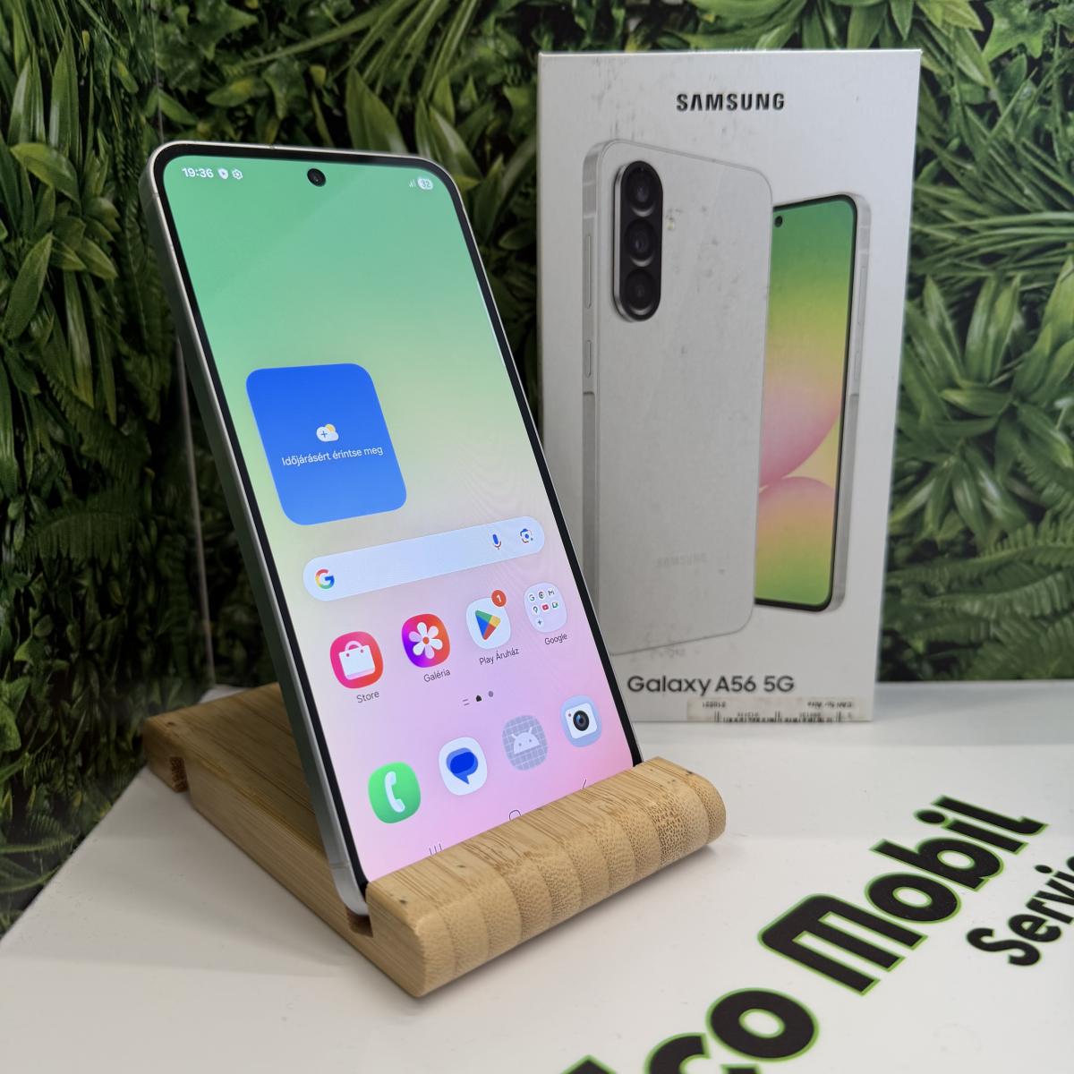 Samsung Galaxy A56 5G Kártyafüggetlen 128 GB, 12 hó garancia, Használt