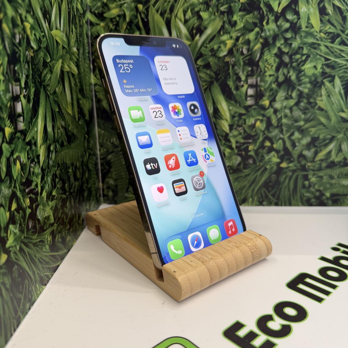 Apple iPhone 12 Pro Max Kártyafüggetlen 256 GB, 12 hó garancia, Újszerű