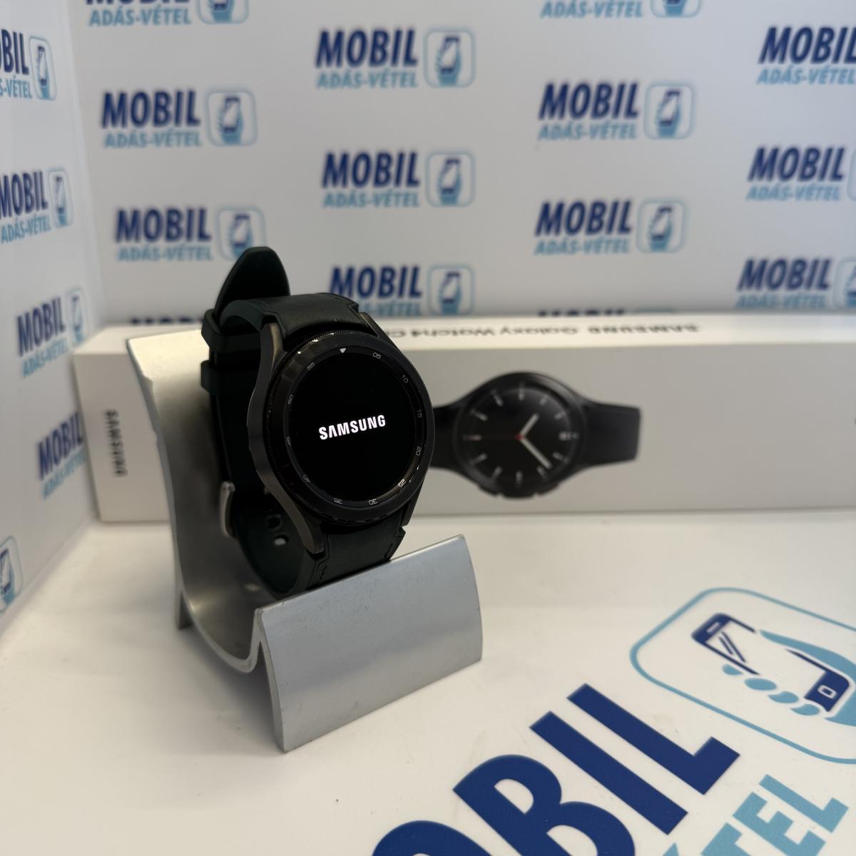 Samsung Galaxy Watch 4 Classic Bluetooth, 12 hó garancia, Újszerű