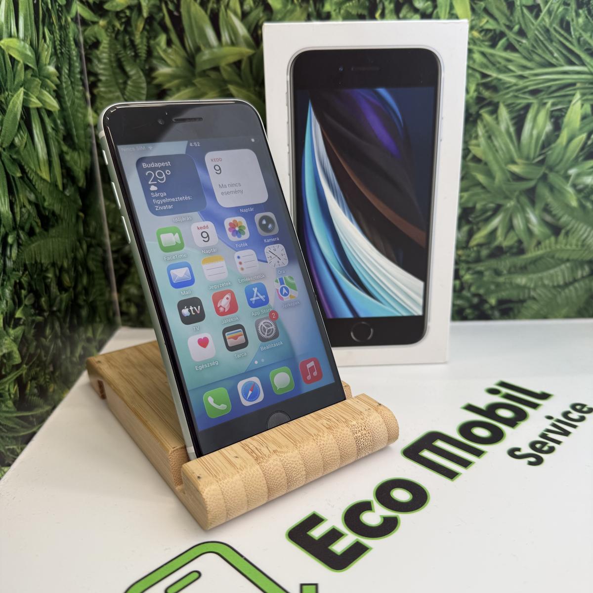 Apple iPhone SE (2020) Kártyafüggetlen 128 GB, 12 hó garancia, Átlagos