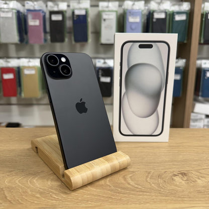 Apple iPhone 15 Kártyafüggetlen 128 GB, 12 hó garancia, Újszerű