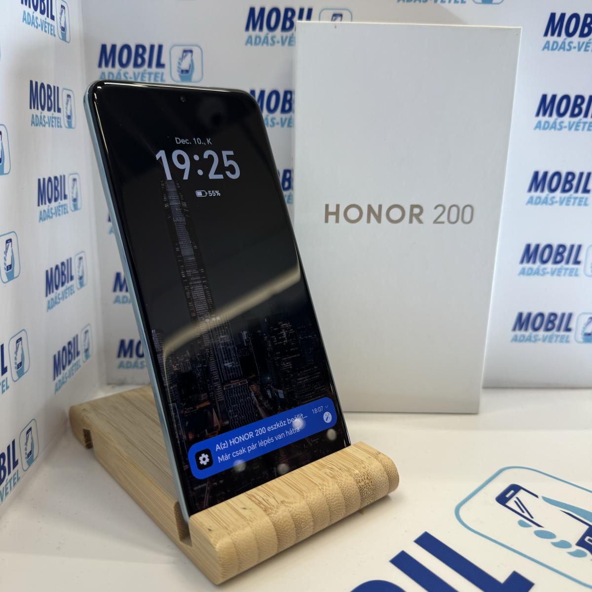Honor 200 Kártyafüggetlen 256 GB 8 GB Ram, 12 hó garancia, Újszerű