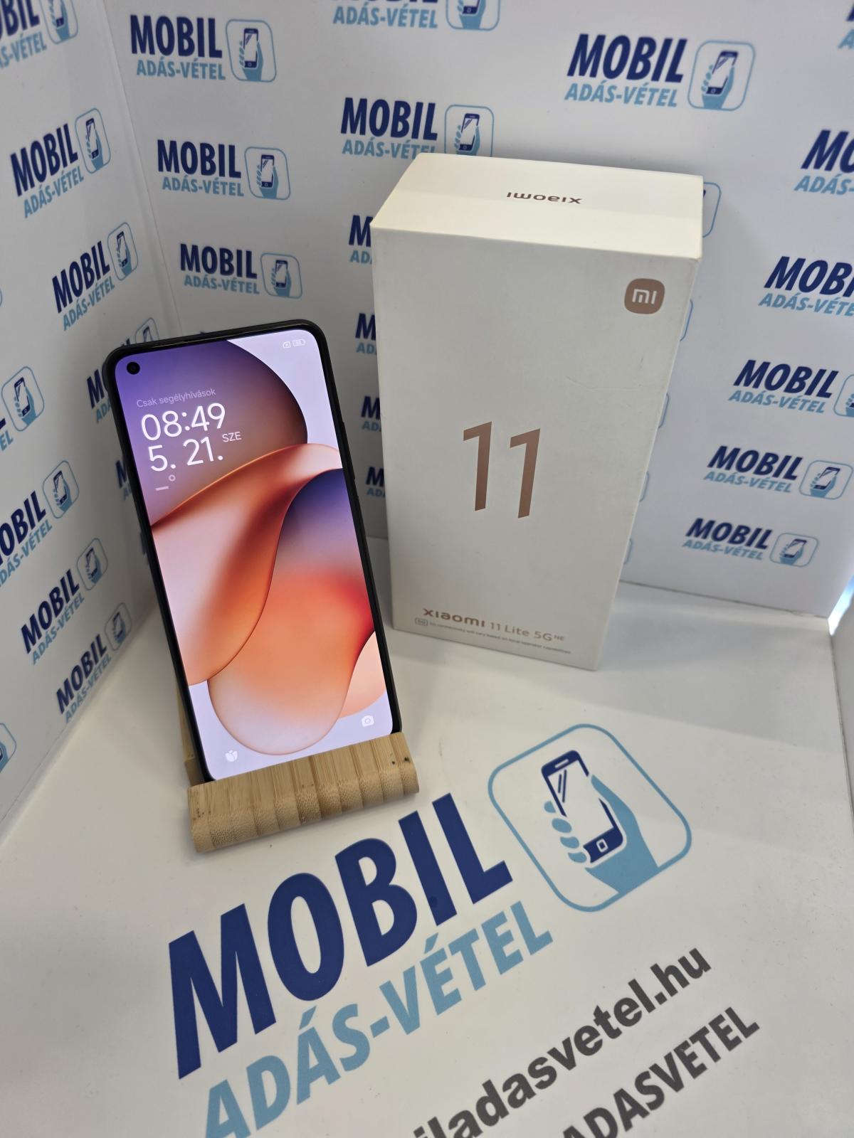 Xiaomi 11 Lite 5G NE Kártyafüggetlen 256 GB 8 GB Ram, 12 hó garancia, Újszerű