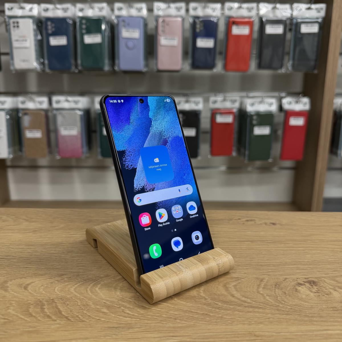 Samsung Galaxy S21 FE 5G Kártyafüggetlen 128 GB, 12 hó garancia, Újszerű