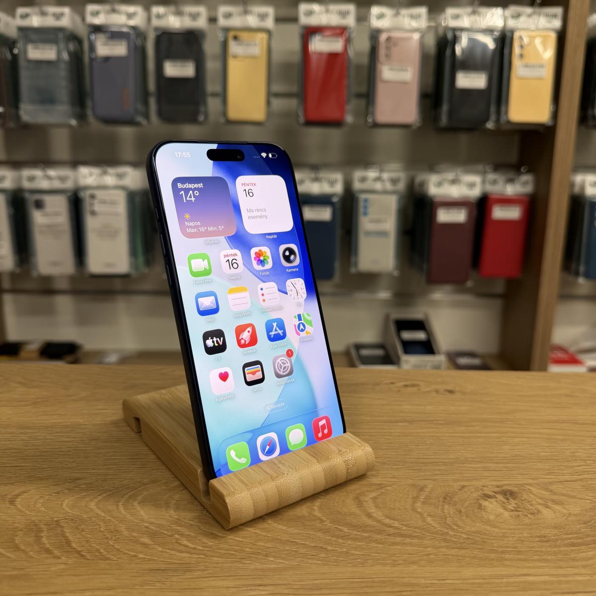 Apple iPhone 17 Pro Max Kártyafüggetlen 256 GB, 12 hó garancia, Újszerű