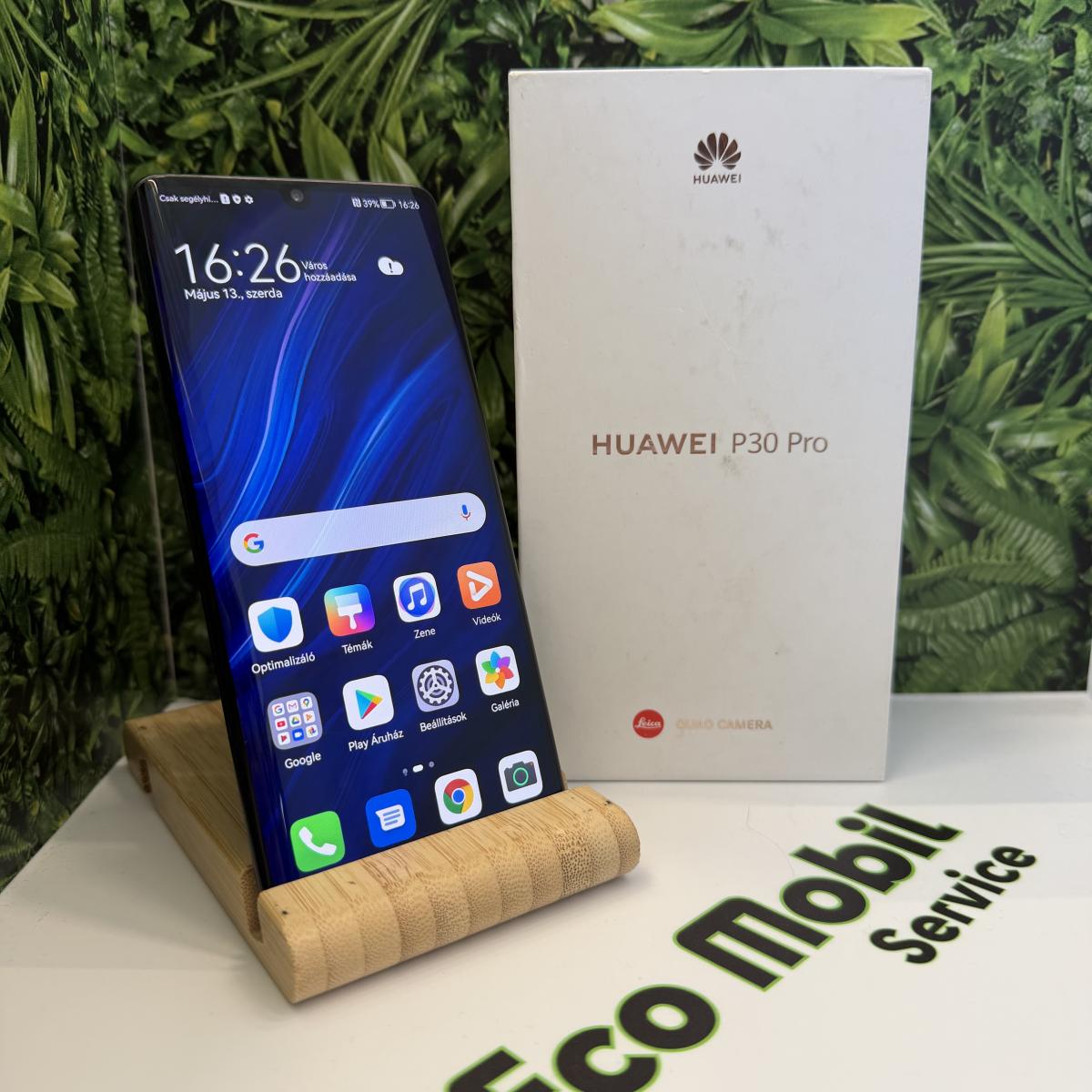 Huawei P30 Pro Külföldi hálózat 128 GB, 12 hó garancia, Újszerű