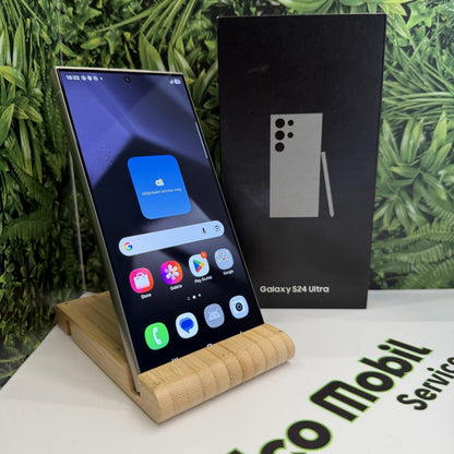 Samsung Galaxy S24 Ultra Kártyafüggetlen 256 GB, 12 hó garancia, Újszerű