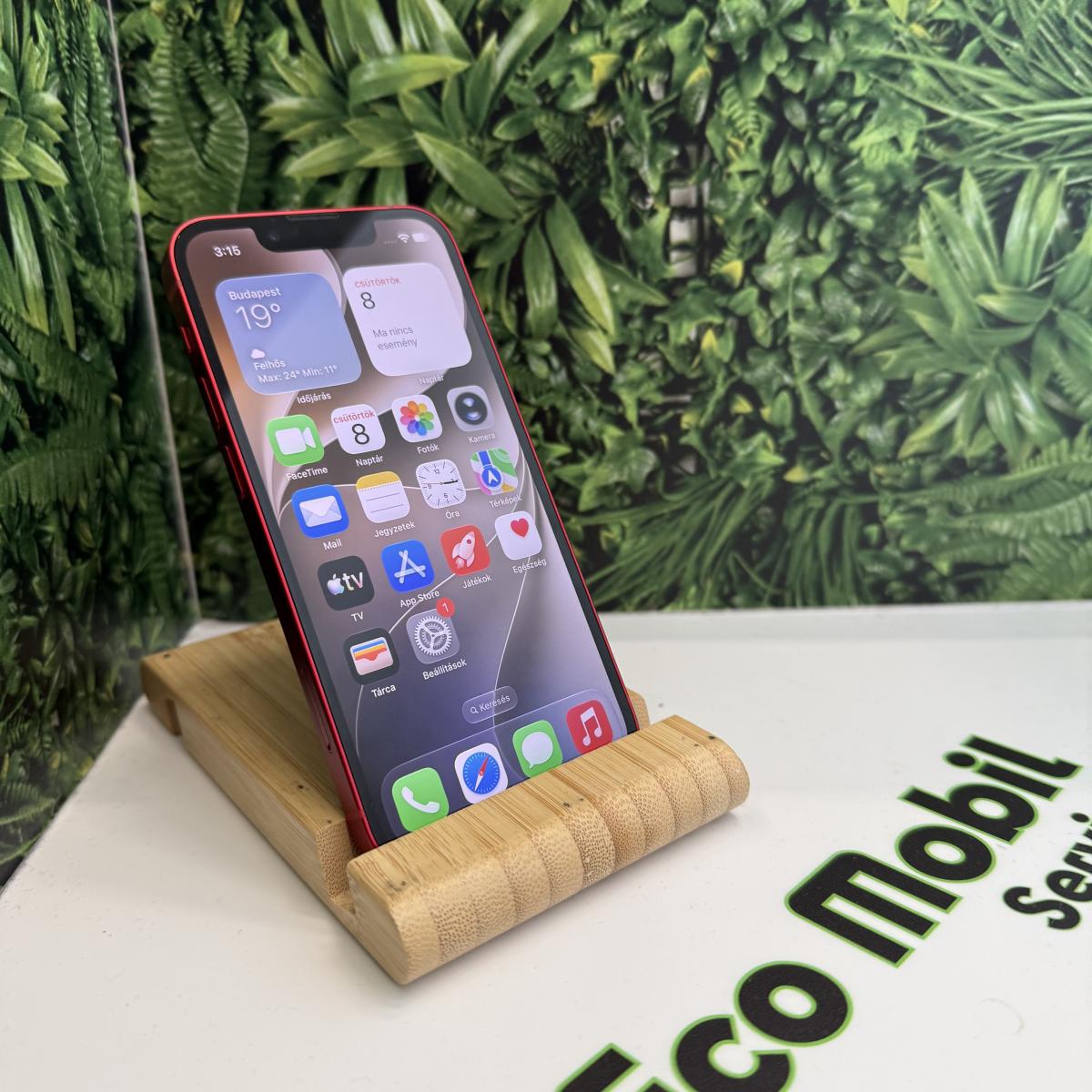 Apple iPhone 13 Mini Kártyafüggetlen 128 GB, 12 hó garancia, Újszerű