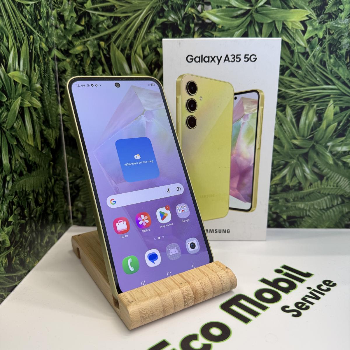 Samsung Galaxy A35 Kártyafüggetlen 128 GB, 12 hó garancia, Újszerű
