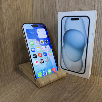 Apple iPhone 15 Kártyafüggetlen 128 GB, 12 hó garancia, Újszerű