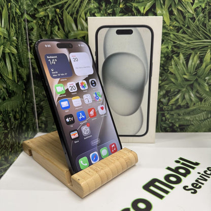 Apple iPhone 15 Kártyafüggetlen 128 GB, 12 hó garancia, Használt