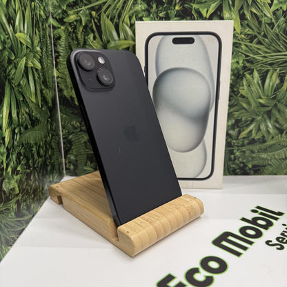 Apple iPhone 15 Kártyafüggetlen 128 GB, 12 hó garancia, Használt