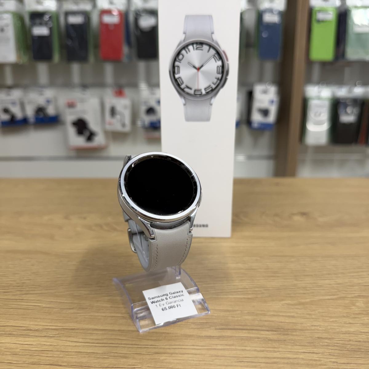 Samsung Galaxy Watch6 Classic Kártyafüggetlen, 12 hó garancia, Újszerű