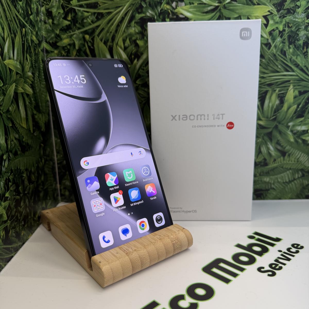 Xiaomi 14T Kártyafüggetlen 256 GB, 12 hó garancia, Újszerű