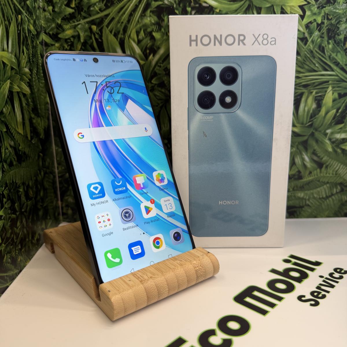 Honor X8a Kártyafüggetlen 128 GB, 12 hó garancia, Újszerű