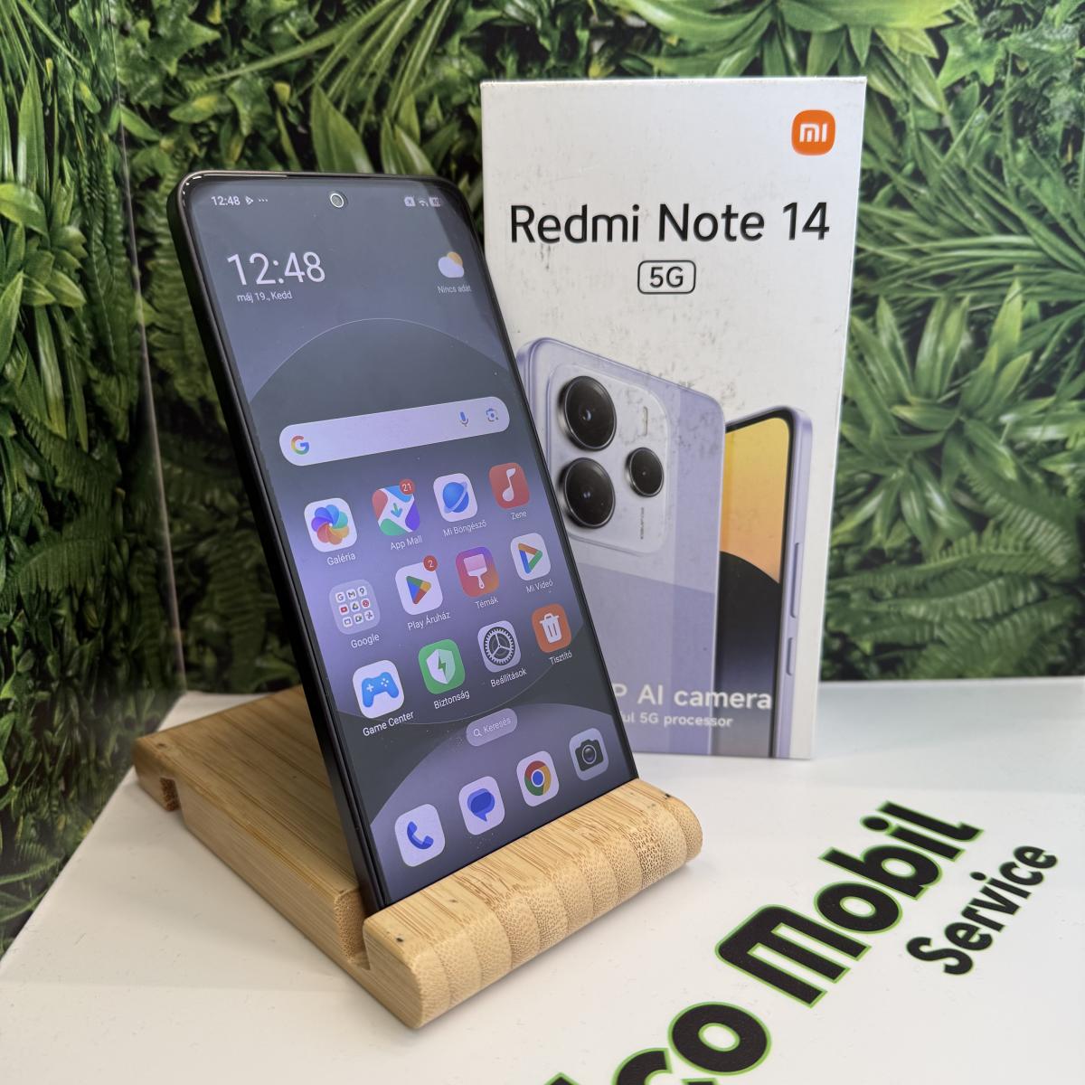 Xiaomi Redmi Note 14 5G Kártyafüggetlen 256 GB, 12 hó garancia, Újszerű